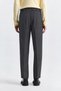 Men's 1110-Anthracite Half Elastic Waist Twin Pro Baggy Fit Trousers - 3