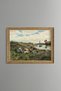 After Dinner on the River Sen - Vintage Patterned Painting - Fine Model