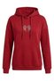 Stone Printed Sweatshirt-Red Red