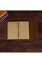Mr Teacher's Day Gift Leaf Pattern Leather Cover Commemorative Notebook, Agenda and Notepad, 150 Pages, with Kraft Box - 5