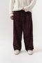 Velvloom Jacquard Velvet Soft Textured Baggy Men's Trousers