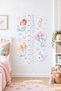 Mermaid Height Chart Wall Sticker Set 50–150 cm Pastel Kids Room Decoration - 3