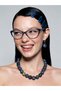 Olive Cat Eye Cat Eye Bone Transparent Women Men Unisex Blue Light Protection Screen Glasses Eyewear