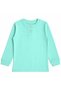 Girl's 100% Cotton Turquoise Color Twill Fabric Collared Buttoned Long Sleeve Winter Basic Pajama Set - 4