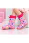 Children's Furry, Warm, Cute, Patterned, Transparent, Toothed Sole Rain Boots