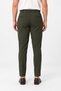 Men's Khaki Side Elastic Luna Dream Lycra Fabric Trousers - 4