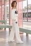 48 Digital Printed One-Shoulder Trouser Suit Cream - 3