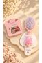 Pink Hair Comb and Mirror for Boys and Girls