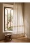 Gül Ara Lace Natural Curtain - 4