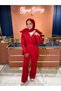Furry Design Suit Red
