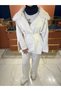 Furry Design Suit White - 3