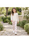 Girl's 4-Piece Patterned Combed Cotton Tights Set |   Butterfly, Rainbow, Polka Dot and Floral 95% Cotton - 5