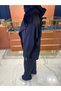 Furry Design Suit Navy Blue - 5