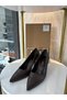 Droit Asal 7 cm Neolite Sole Simple Comfortable Heeled Shoes - 4