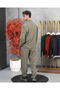 4 Button Detailed Oversize Cut Baggy Double Breasted Suit - 7