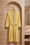 Serenity |   Kimono Premium Women's and Men's Bathrobes |   100% Cotton, Patterned, 1300Gr |   High Gram Weight, Fast Drying, and High Water Absorption - 5