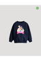 Cute Dog Bluey Printed Unisex Crew Neck Cotton Kids Sweatshirt (Ages 4 - 13)