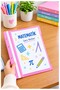 Ring Binder Pastel Yellow A4 10 Pieces Economical Quality Plastic Ring Binder Document Presentation File Colorful Office Desk School - 2