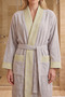 Serenity |   Kimono Premium Women's and Men's Bathrobes |   100% Cotton, Patterned, 1300Gr |   High Gram Weight, Fast Drying, and High Water Absorption - 3