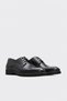 Genuine Leather 344Ma003 Black Leather Men's Classic Shoes - 4