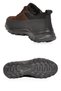 Lace-Up Rubber Non-Slip Sole Brown Nubuck Genuine Leather Men's Outdoor Trekking Shoes 6K3256-25283 - 5