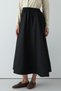 Ribbed Skirt Black