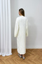 Ribbed Knitwear Dress 94-4101 - 6