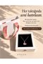 Swan Model Pink Stone Stainless Steel Women's Necklace - Gift for Lover - in Special Box - 3
