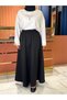 Premium Scuba Skirt Black - 2