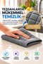 Premium 3-Pack Gray Checkered Kitchen Cloth 40X40 cm – Countertop Cleaning - 2