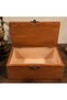Tribal Sun and Double Crescent Patterned Wooden Box Burma Color 20X10X8 cm - 5