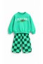 Boy's Checkered Tracksuit Set Luc-5678 - 3