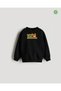 Super Bear Printed Unisex Crew Neck Cotton Kids Sweatshirt (Ages 4 - 13) - 2