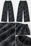 Unisex Oversize Washed Graffiti Printed Zippered Hooded 3 Thread Sweatshirt Comfortable Fit Daily Use Streetwear Hoodie - 3