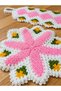 Hand Knitted Bath Washcloth, 2-Piece Dowry Bag Set for Bride and Groom, Washcloth Set - 3