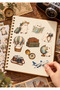 70 Pcs Ghost Travel Sticker Set – Halloween Themed Decoration Stickers for Agenda, Notebook, and Gift Wrapping Ybs0017 - 2