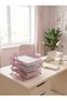 3-Tier Metal Mesh Document Rack A4 Document Tray Pastel Pastel Pink - 7