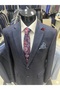 Battal Boy Large Size Classic Wool Winter Checked Men's Jacket - 3
