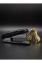 Luxury Office Gift Set Stapler Staple Remover and Crystal Stone Pen Black Gold - 6
