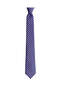 Purple Striped Navy Blue Silk Tie – 7.5 cm Wide - 6