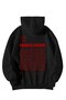 Black Unisex Oversized Hoodie - F1 Legend Charles Leclerc Printed Streetwear Sweatshirt with Kangaroo Pocket