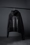 Men's Black Noir Chapel Oversize Hoodie