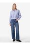 Rmz Clothing Difference Striped Gabardine Women's Shirt - 2