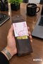 Viral Genuine Leather Brown Minimal Design Unisex Wallet