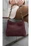 Women's Suede Puppy Shoulder Bag Set 26X16 cm - 3