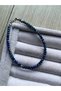 Lapis Lazuli Stone Minimal Steel Bracelet Handmade Suitable for Men/Women - 2