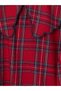 Girl's Plaid Pattern Sweater Dress Set - 3