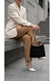 Women's Suede Puppy Shoulder Bag Set 26X16 cm