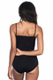 Black Mi Emay 1923 Soft Strap Body with Snap Fasteners - 3