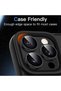 Camera Lens Protector for iPhone 15 Pro/15 Pro Max, Black Titanium - 8
